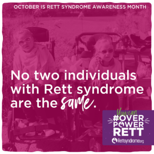 not the same From Rettsyndrome.org